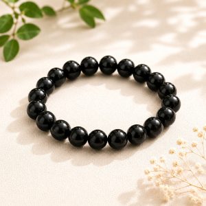 Pulsera de Ónix Negro Natural